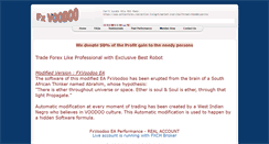 Desktop Screenshot of fxvoodoo.com
